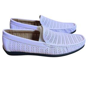 Montique Men's Lavender Weave Pattern Fashion Loafers Shoes Size 10.5  S22